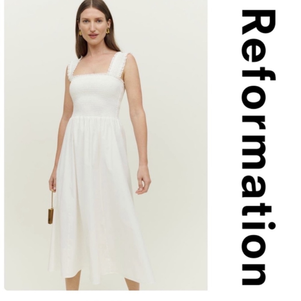 Reformation Villa Dress Size Small